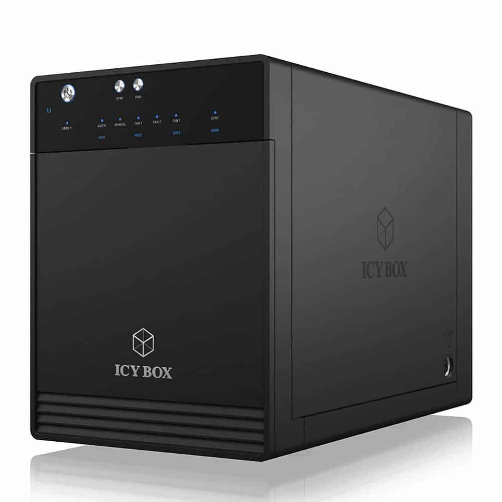 ICY BOX 4-bay USB 3.1 SATA 3 Storage Solution